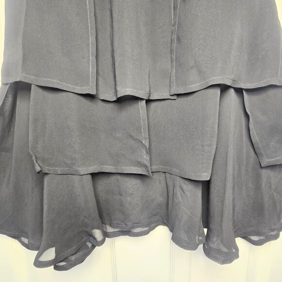 Moschino Black Tiered Skirt – Rare! - Picture 8 of 11